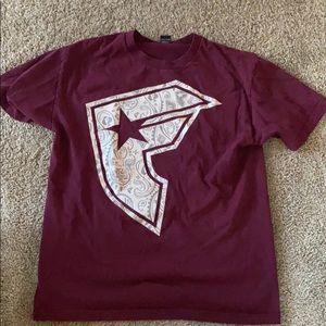Famous Stars and Straps Men’s Large Maroon T Shirt